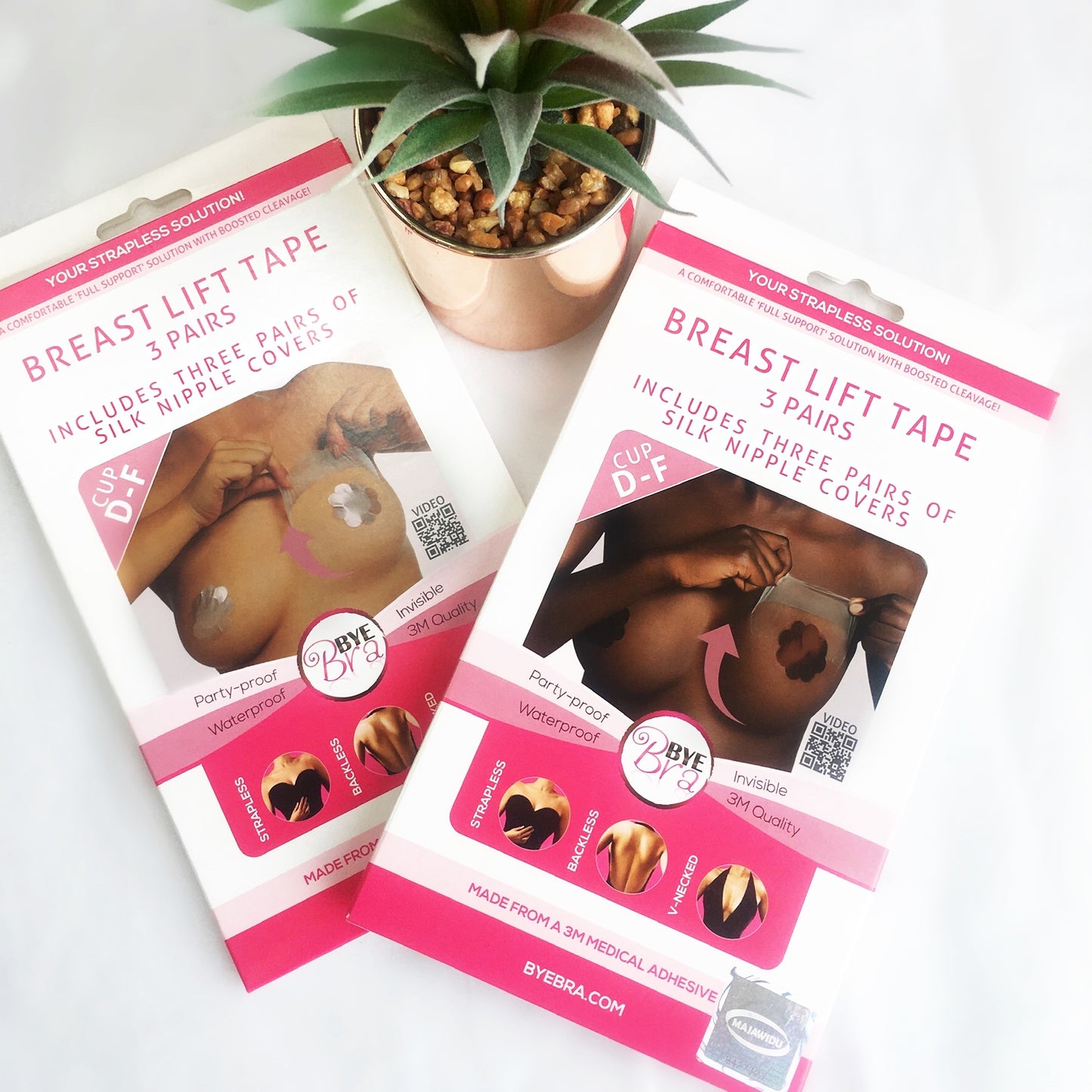 Breast Lift Tape and Satin Nipple Covers